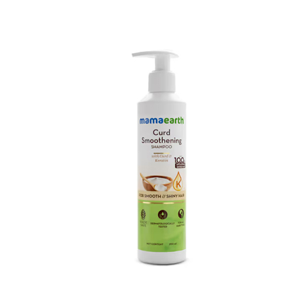 Mamaearth Shampoo Curd Smoothening 